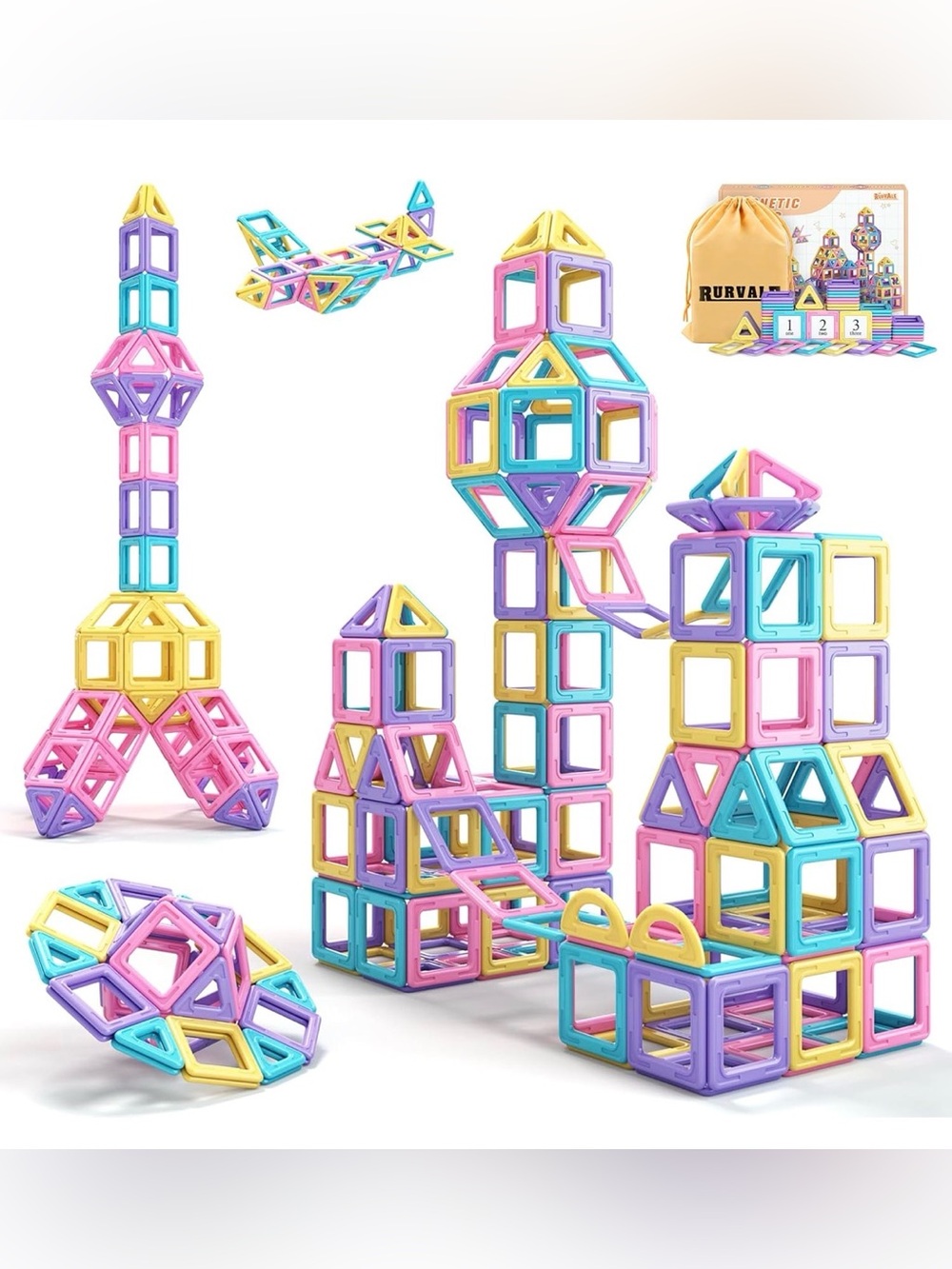 STEM Magnetic Building Blocks